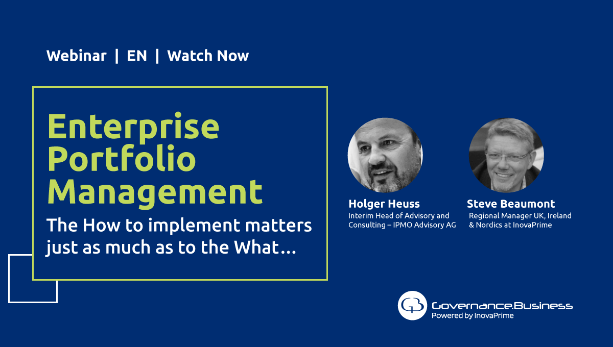 Enterprise Portfolio Management | Live Webinar | Governance.Business